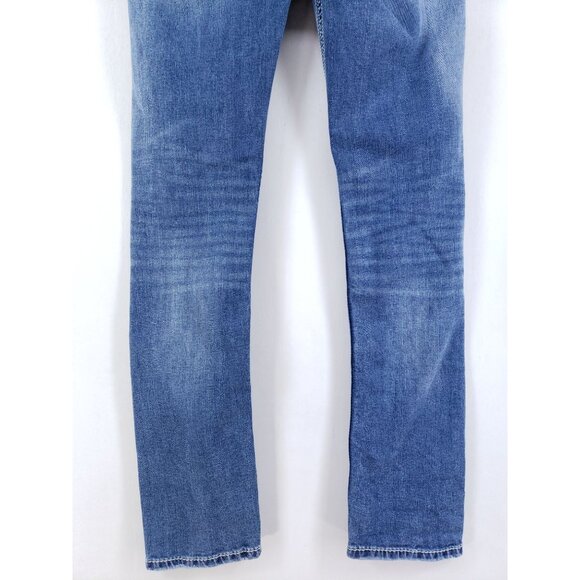 BKE Alec Straight Leg Jeans Mens Size 29R Medium Wash Denim Stretch - Picture 4 of 11